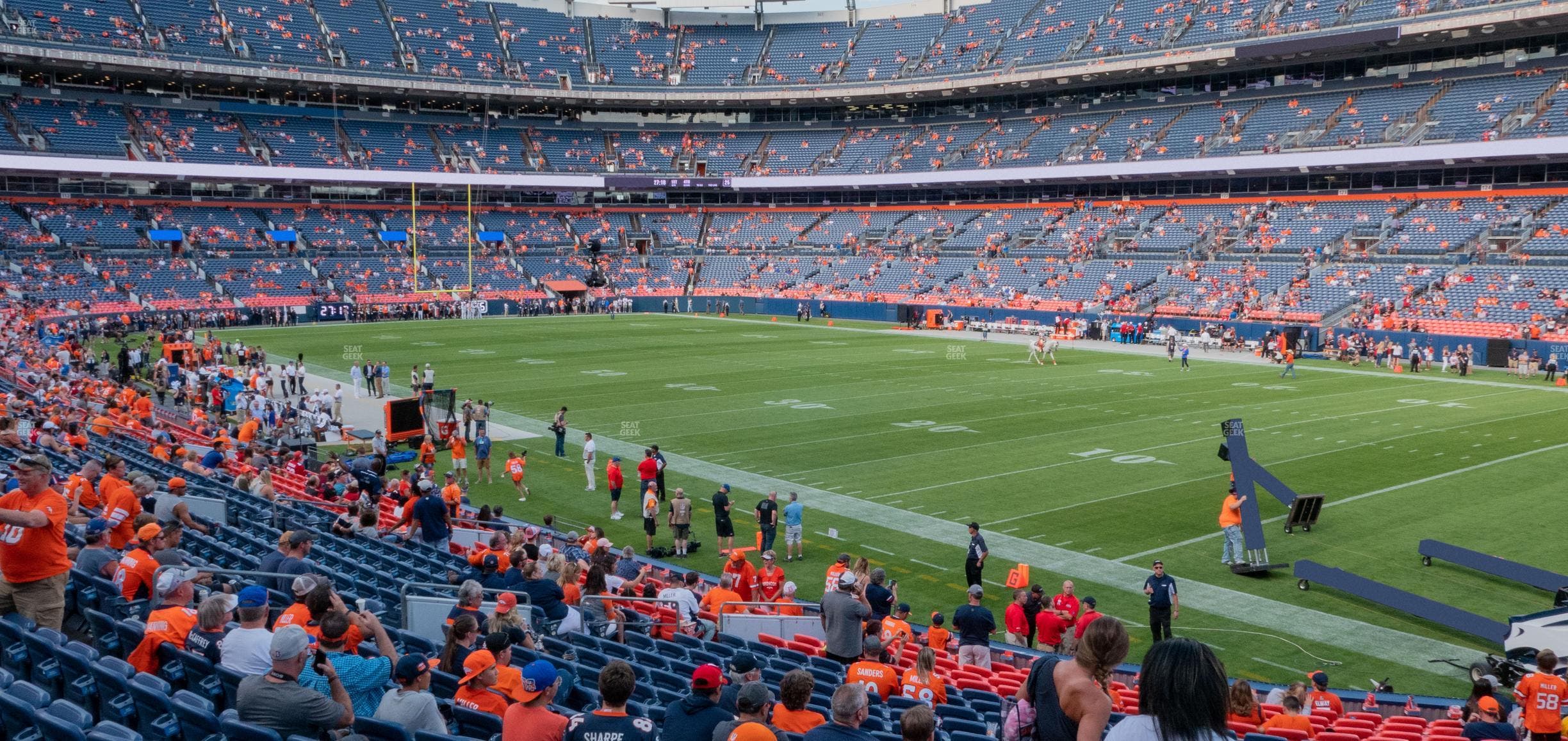 Empower Field at Mile High - Section 100 Seat View