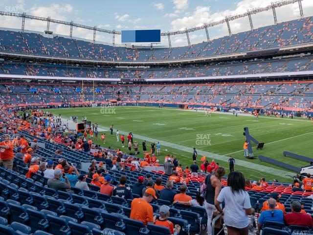 Empower Field at Mile High - Section 100 Seat View