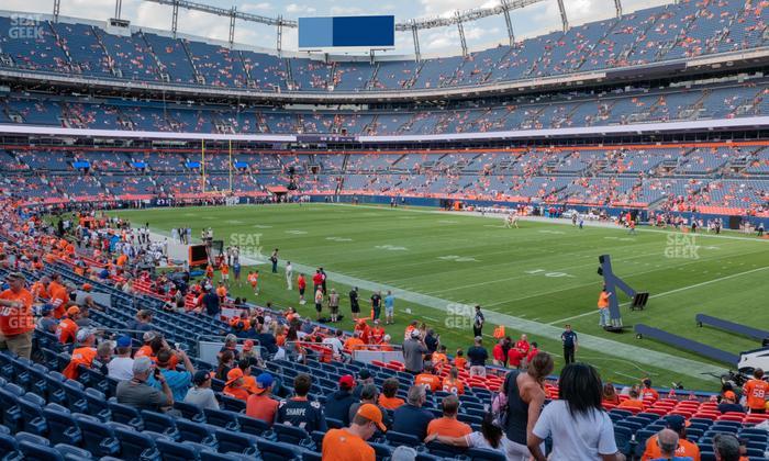 Empower Field at Mile High - Section 100 Seat View