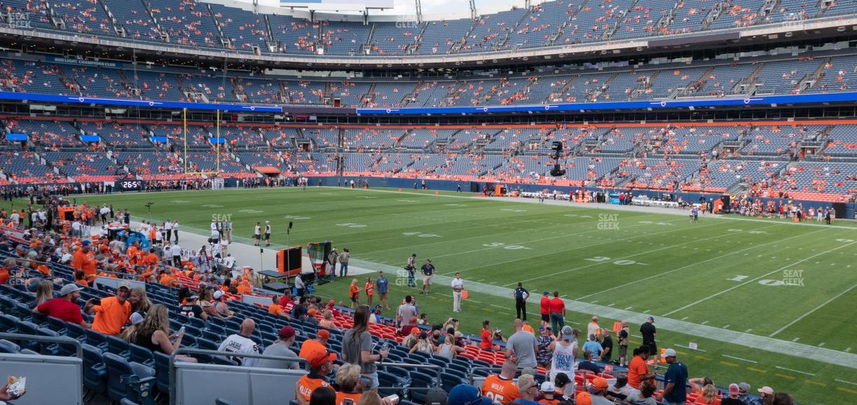 Empower Field at Mile High - Section 101 Seat View