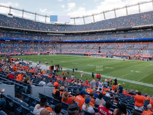Empower Field at Mile High - Section 101 Seat View