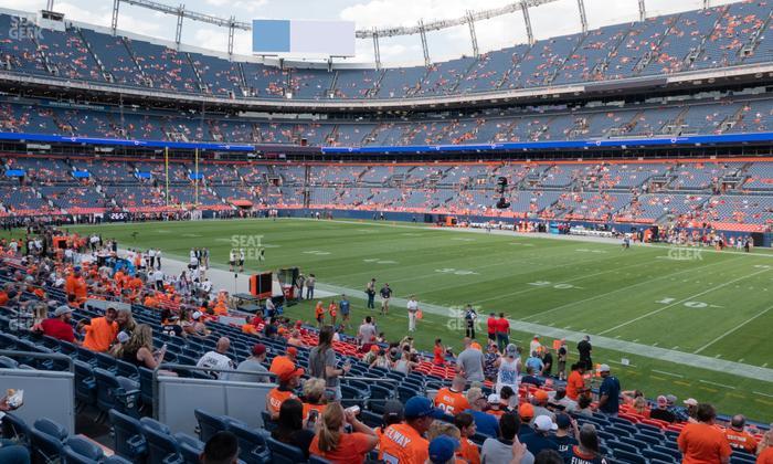 Empower Field at Mile High - Section 101 Seat View