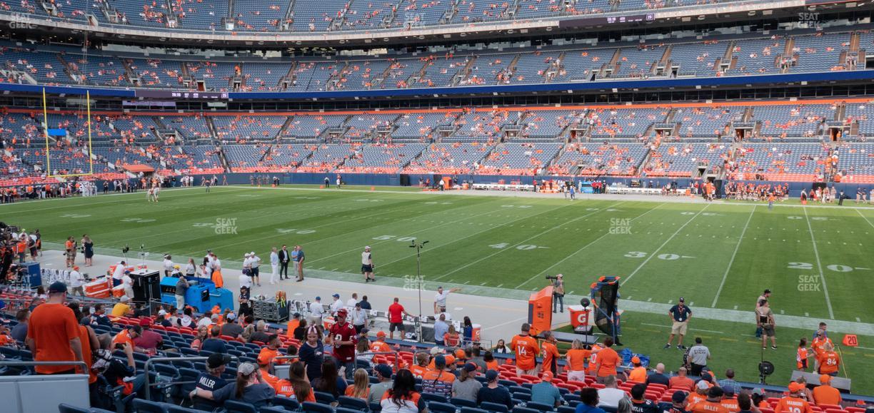 Empower Field at Mile High - Section 103 Seat View