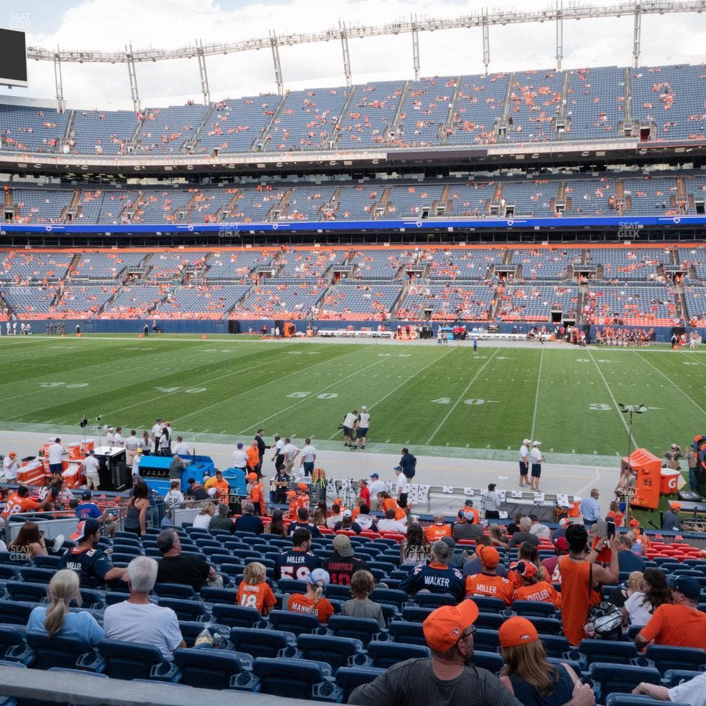 Empower Field at Mile High - Section 104 Seat View