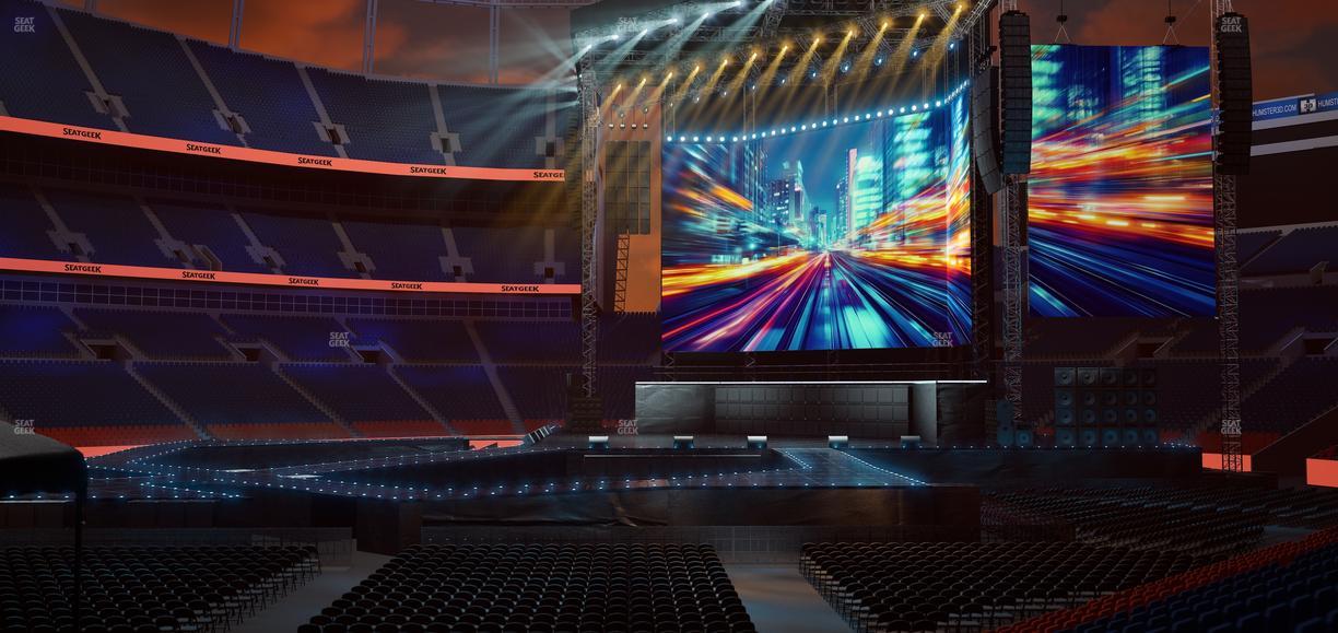 Empower Field at Mile High - Section 106 Seat View