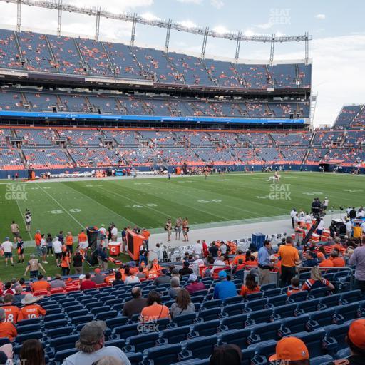 Empower Field at Mile High - Section 107 Seat View