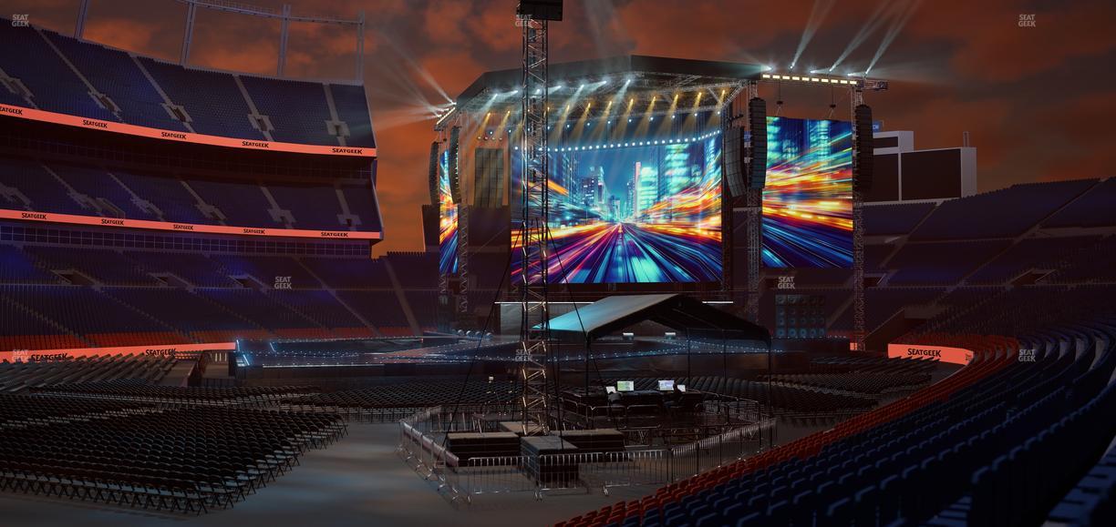 Empower Field at Mile High - Section 109 Seat View