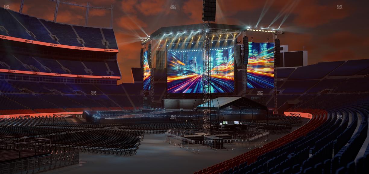 Empower Field at Mile High - Section 110 Seat View
