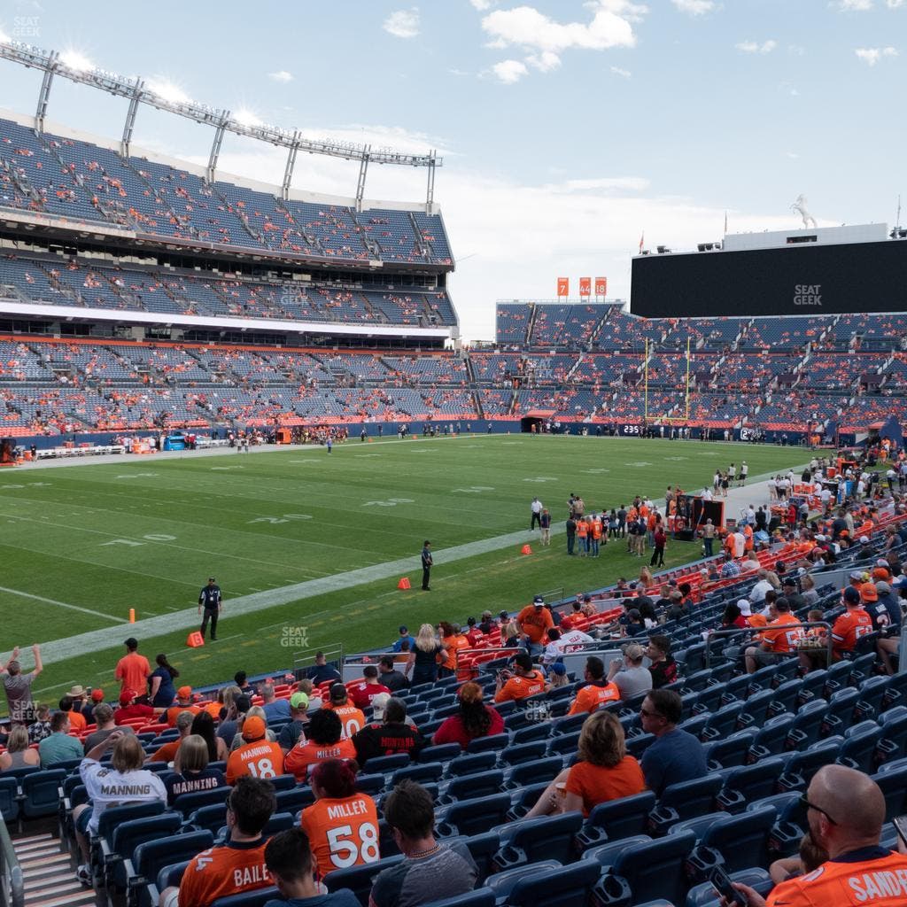 Empower Field at Mile High - Section 110 Seat View