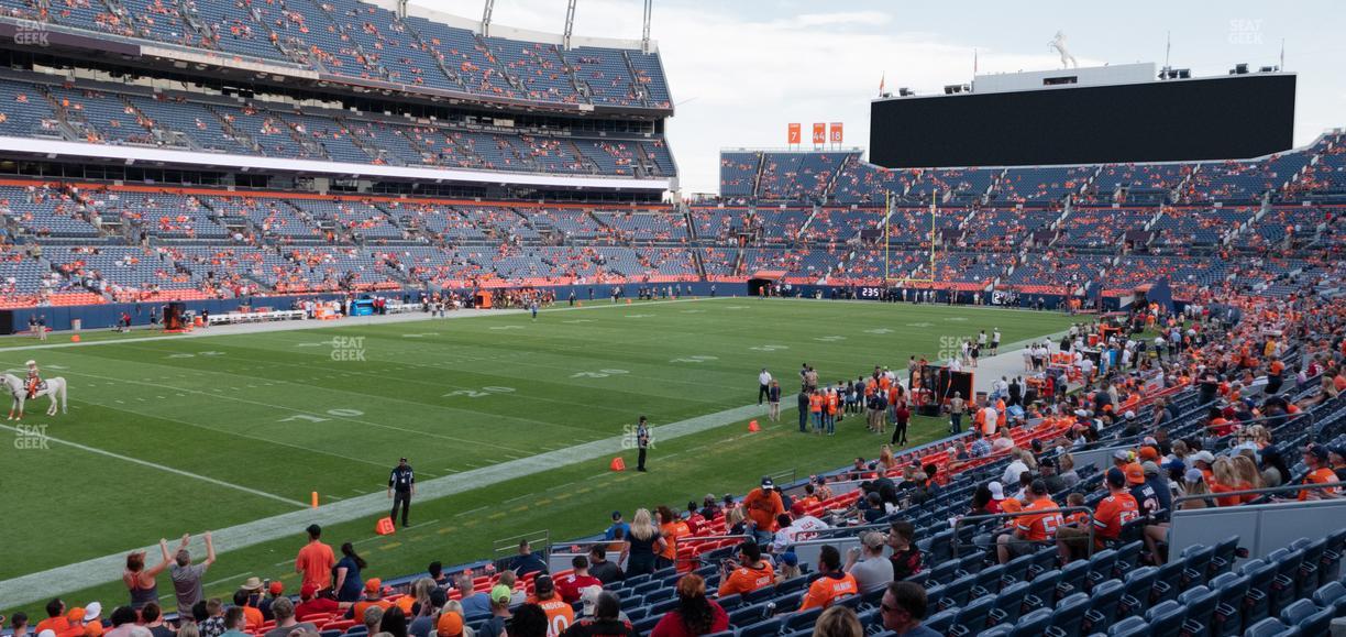 Empower Field at Mile High - Section 110 Seat View