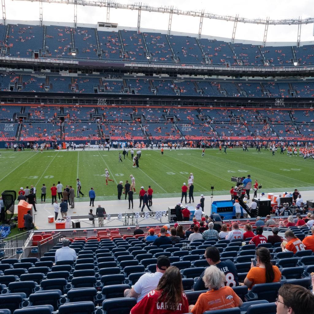 Empower Field at Mile High - Section 124 Seat View