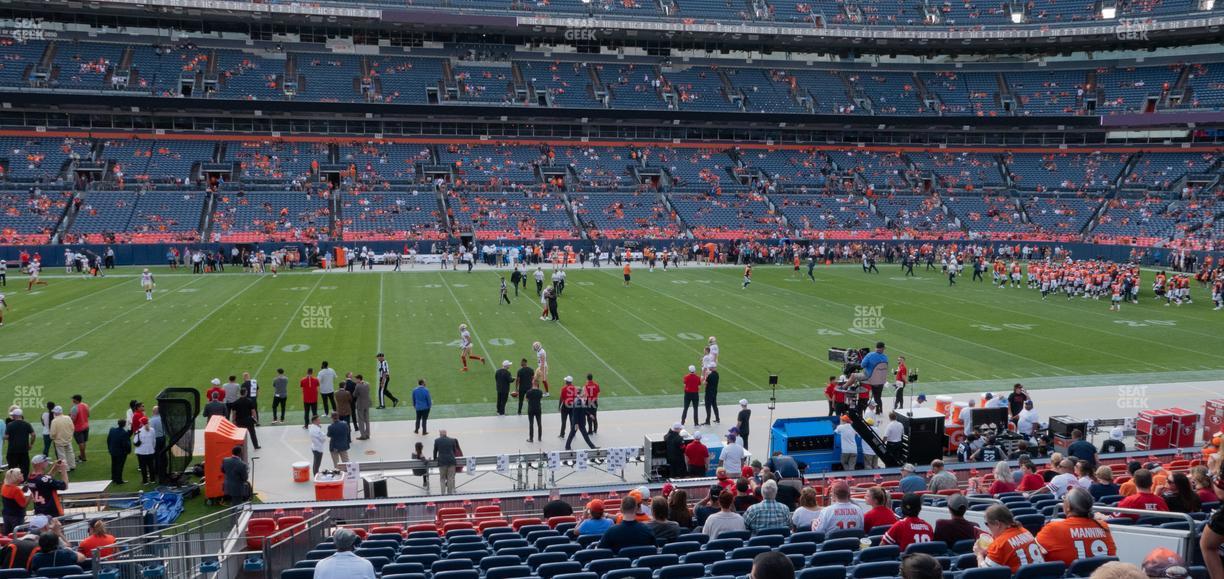 Empower Field at Mile High - Section 124 Seat View