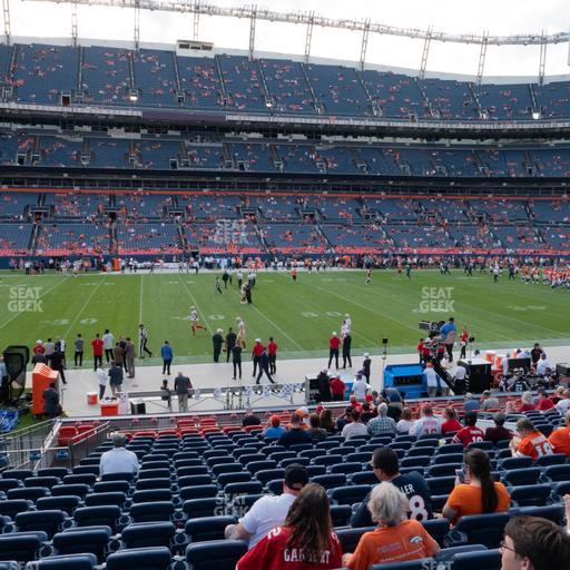 Empower Field at Mile High - Section 124 Seat View