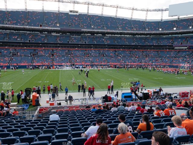 Empower Field at Mile High - Section 124 Seat View