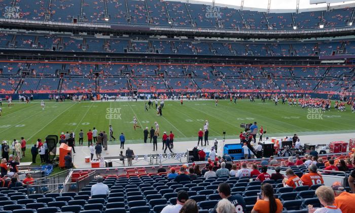 Empower Field at Mile High - Section 124 Seat View