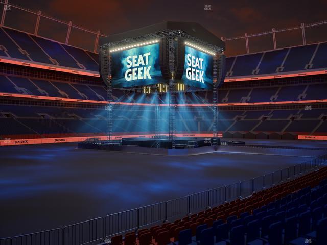 Empower Field at Mile High - Section 128 Seat View Empower Field at Mile High - Section 128 Seat View
