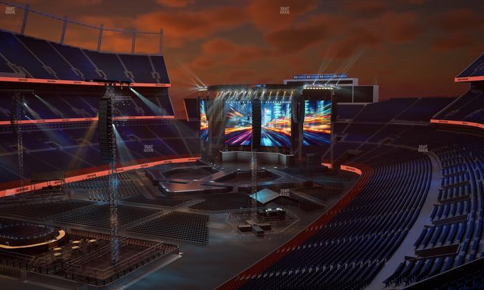 Empower Field at Mile High - Section 318 Seat View