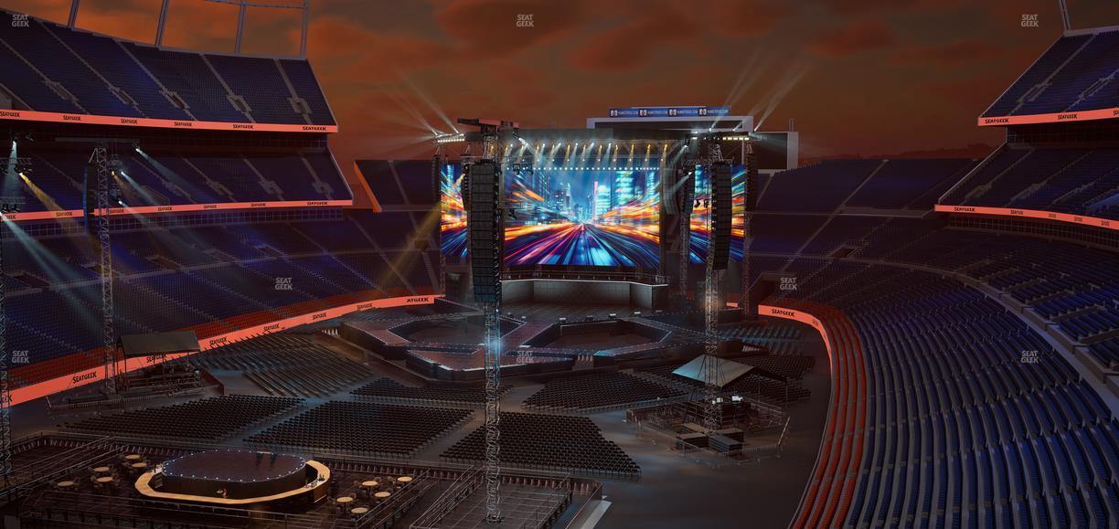 Empower Field at Mile High - Section 320 Seat View