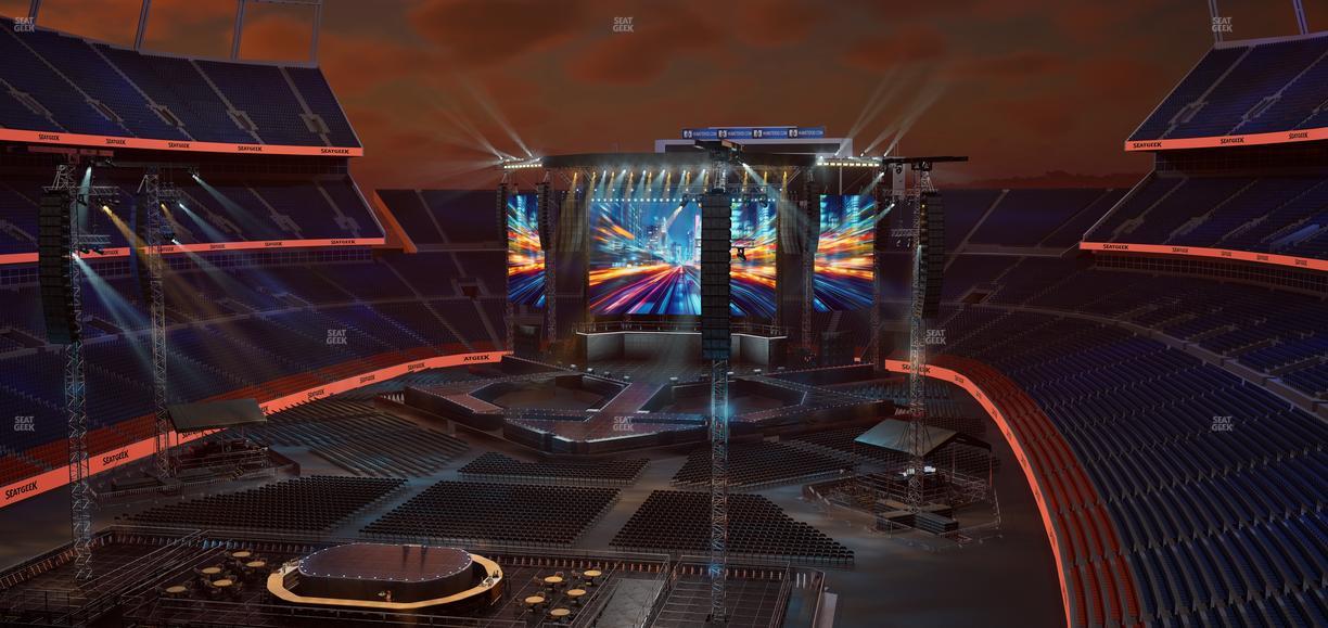 Empower Field at Mile High - Section 321 Seat View