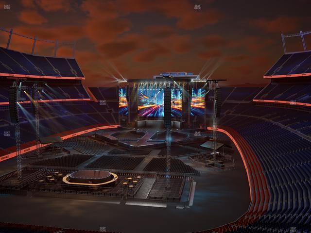 Empower Field at Mile High - Section 321 Seat View