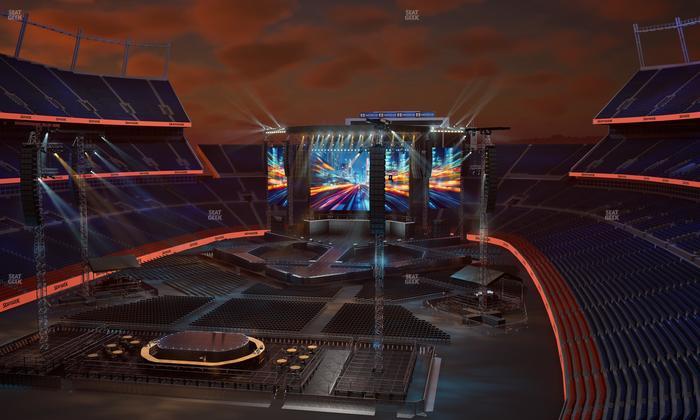 Empower Field at Mile High - Section 321 Seat View