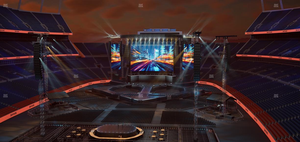 Empower Field at Mile High - Section 322 Seat View
