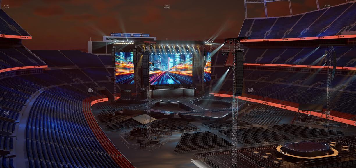 Empower Field at Mile High - Section 327 Seat View