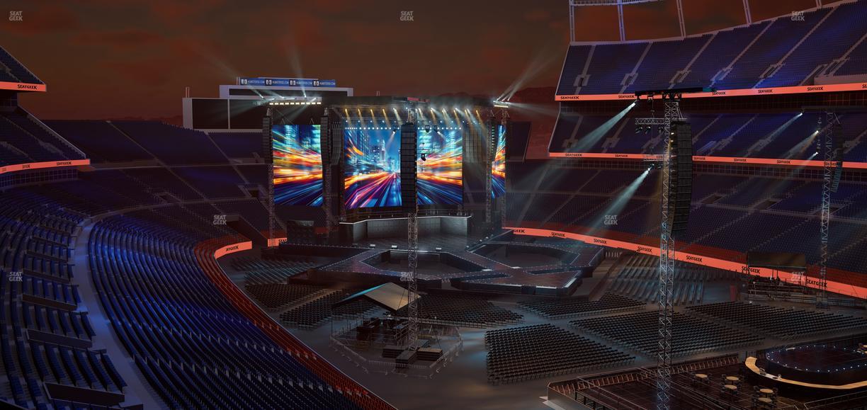 Empower Field at Mile High - Section 328 Seat View