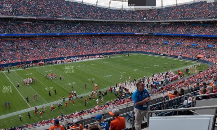 Empower Field at Mile High - Section 343 Seat View