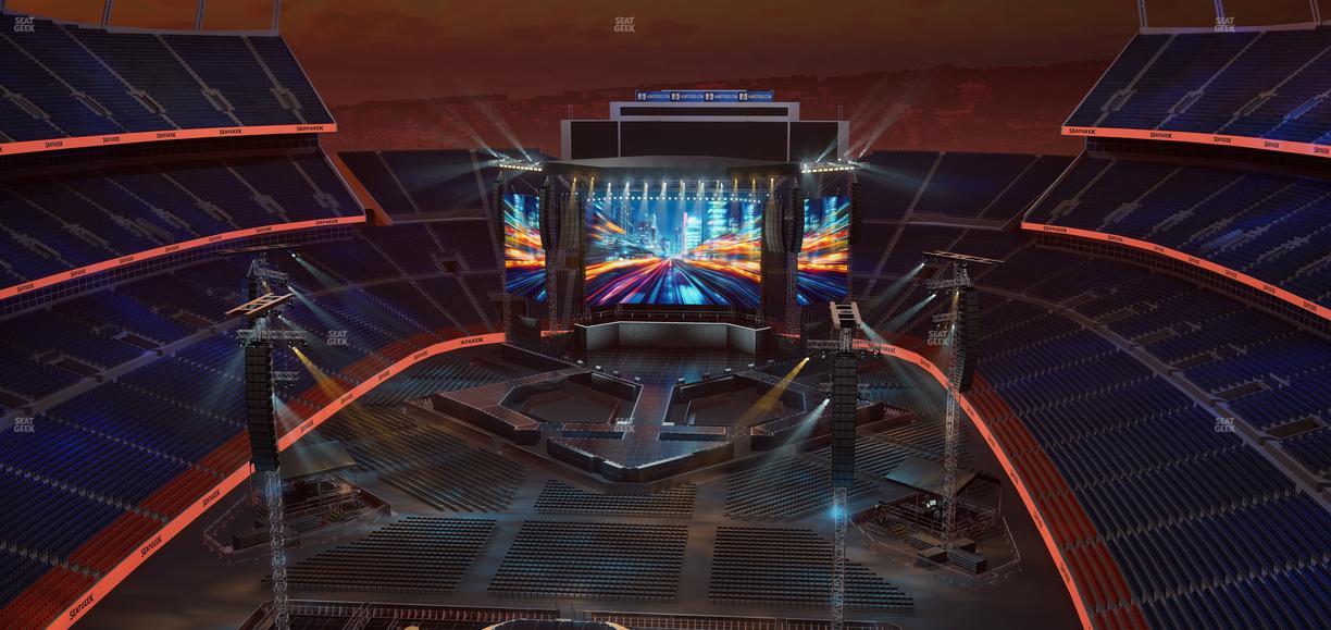Empower Field at Mile High - Section 520 Seat View