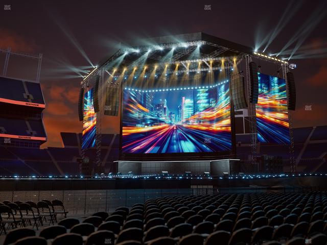 Empower Field at Mile High - Section Floor M Seat View