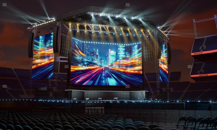 Empower Field at Mile High - Section Floor P Seat View