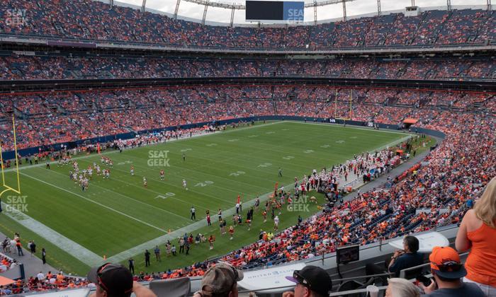 Empower Field at Mile High - Section United Club Premium Row Seat View