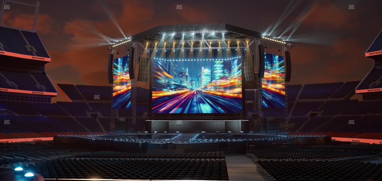 Empower Field at Mile High - Section Vip Bar Seat View