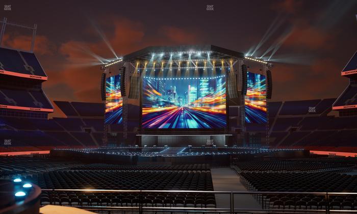 Empower Field at Mile High - Section Vip Bar Seat View