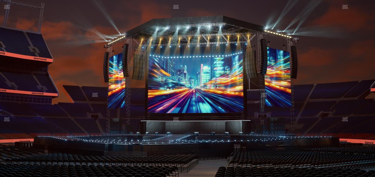 Empower Field at Mile High - Section Vip Table 1 Seat View