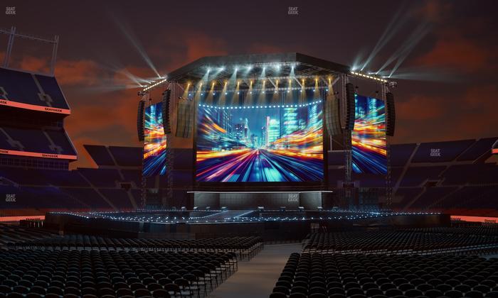 Empower Field at Mile High - Section Vip Table 1 Seat View