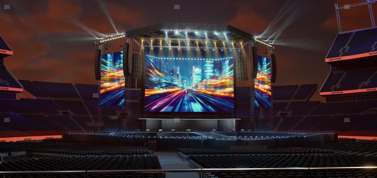 Empower Field at Mile High - Section Vip Table 10 Seat View