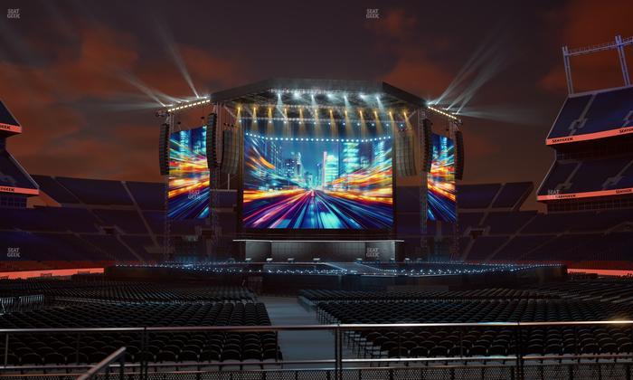 Empower Field at Mile High - Section Vip Table 10 Seat View