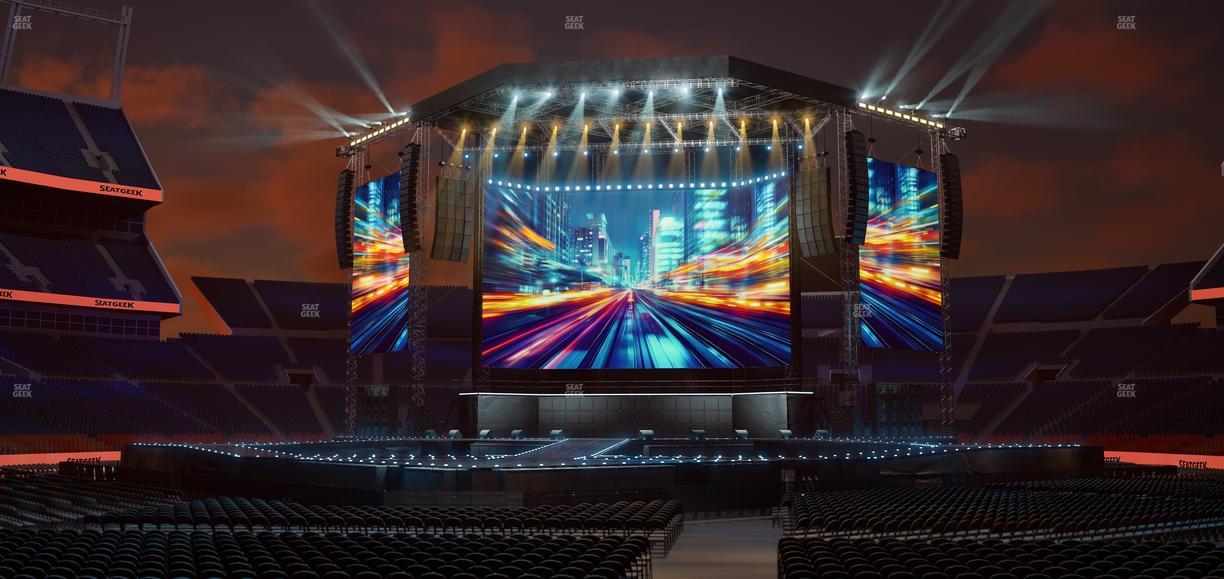 Empower Field at Mile High - Section Vip Table 2 Seat View