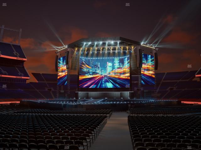 Empower Field at Mile High - Section Vip Table 2 Seat View