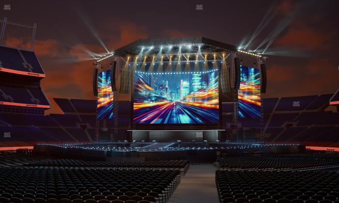 Empower Field at Mile High - Section Vip Table 2 Seat View