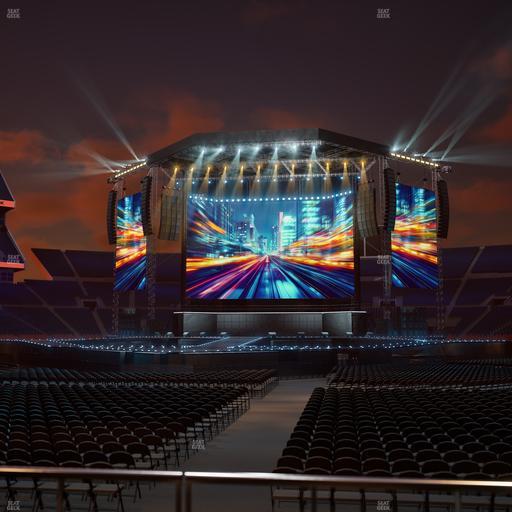 Empower Field at Mile High - Section Vip Table 3 Seat View