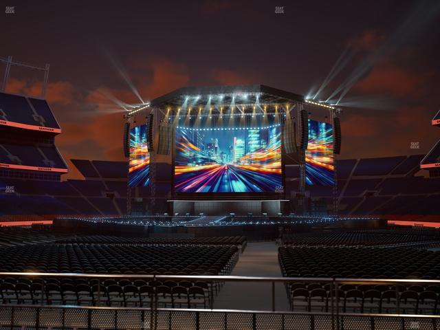 Empower Field at Mile High - Section Vip Table 4 Seat View