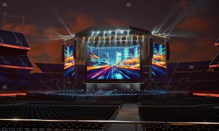 Empower Field at Mile High - Section Vip Table 4 Seat View