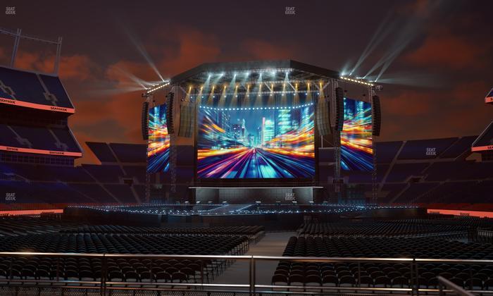 Empower Field at Mile High - Section Vip Table 5 Seat View