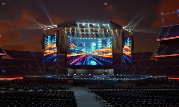 Empower Field at Mile High - Section Vip Table 6 Seat View