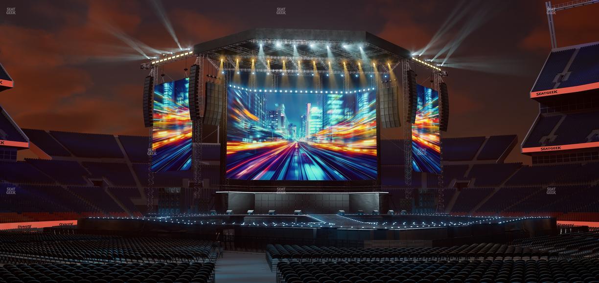 Empower Field at Mile High - Section Vip Table 7 Seat View