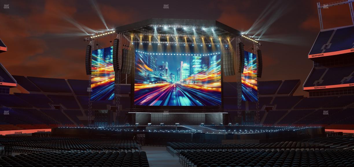 Empower Field at Mile High - Section Vip Table 8 Seat View