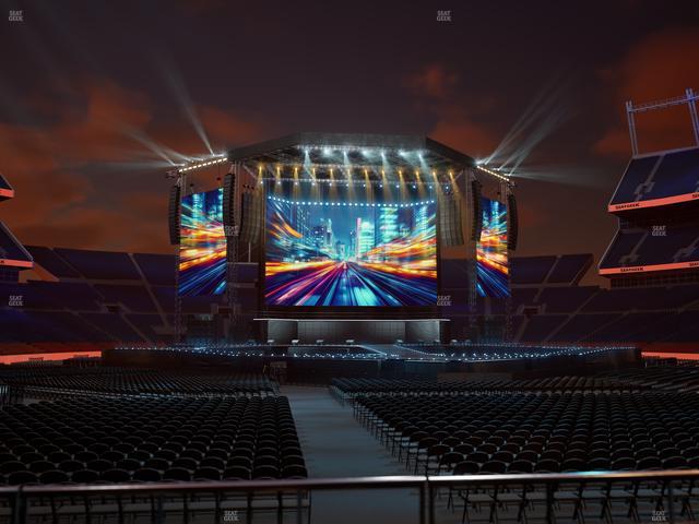 Empower Field at Mile High - Section Vip Table 8 Seat View